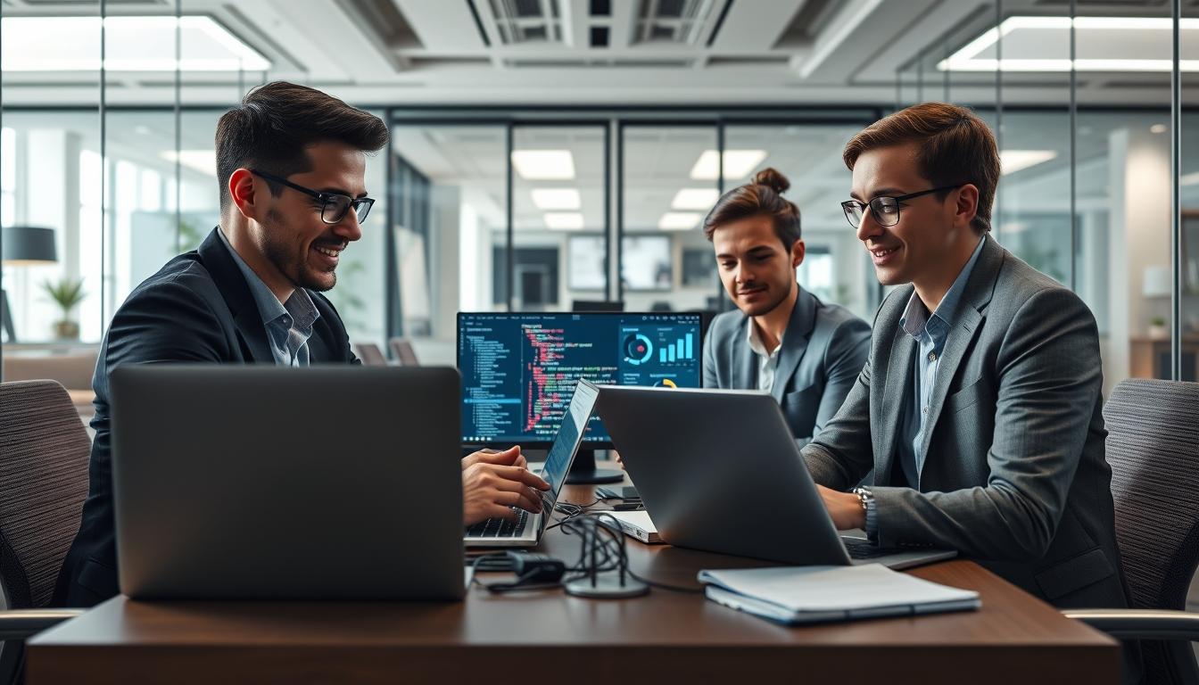 Enterprise system development for business infrastructure